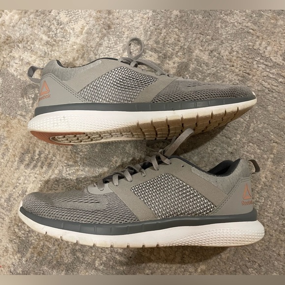 Reebok Women's PT Prime Runner Athletic Running Shoes, White/Grey Size 8.5 - Picture 6 of 11